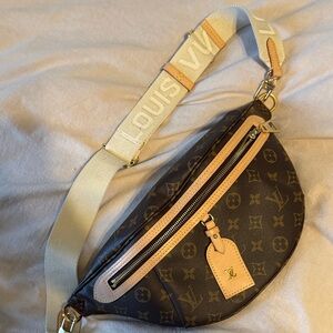 Louis Vuitton Brown Monogram Sling Bag